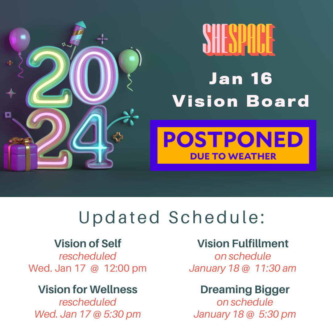 Vision Board POSTPONED
