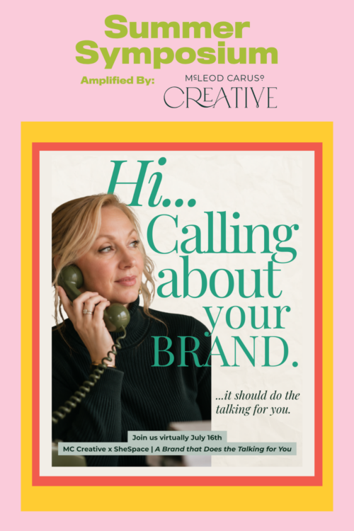 A Brand that Does the Talking for You virtual event on July 16.